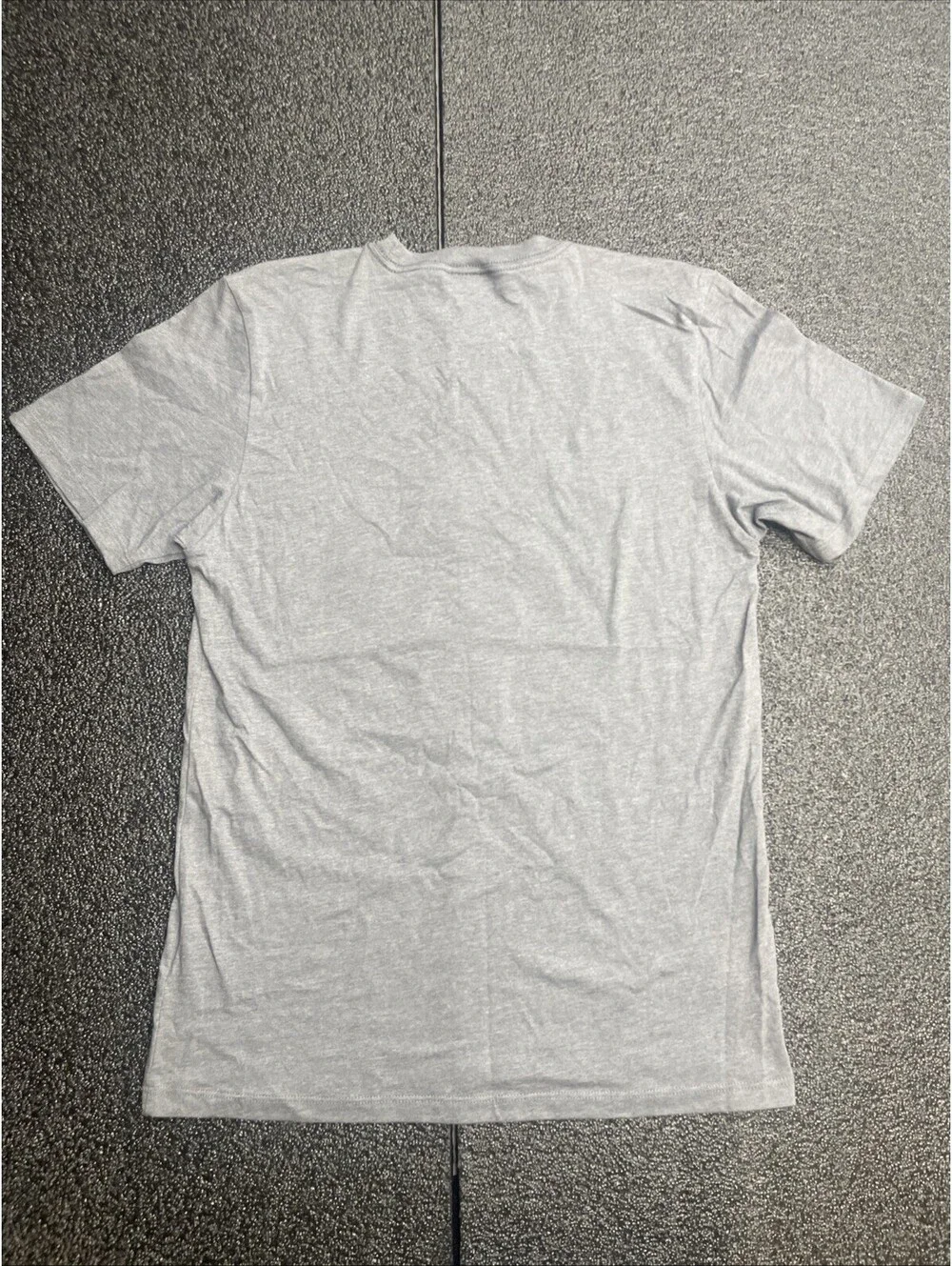 The North Face Logo T-Shirt Men's Small Jumbo Half Dome Tee Gray & Blue New